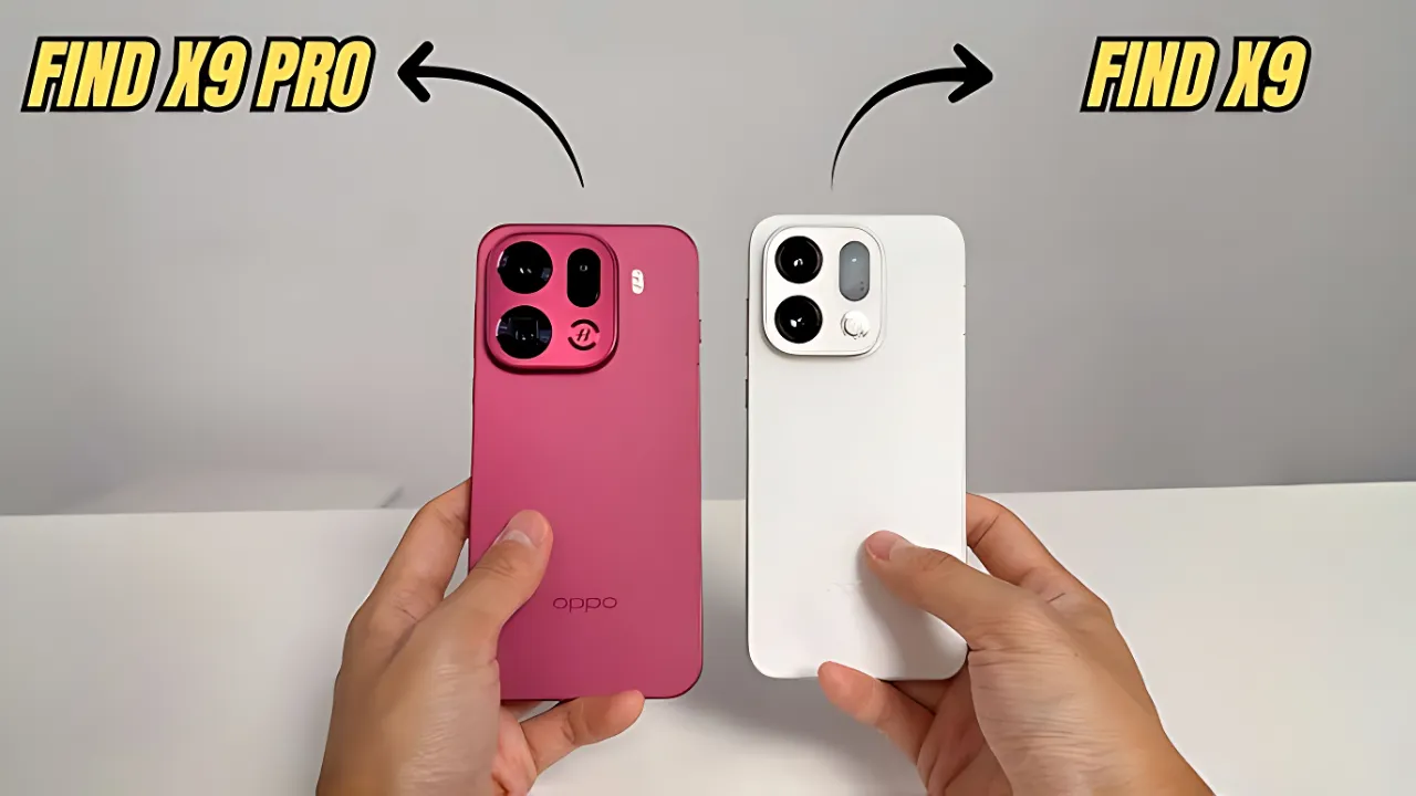 Oppo Find X9 और Find X9 Pro लॉन्च: 200MP कैमरा, Dimensity 9500 चिप और 7500mAh बैटरी 1 Oppo Find X9, Find X9 Pro Launched