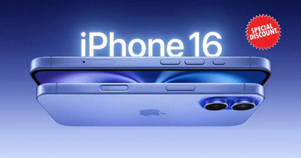 iPhone 16 पर Vijay Sales की धमाकेदार डील, मिल रहा ₹7,500 तक डिस्काउंट 1 iPhone 16 Vijay Sales Discount Offer